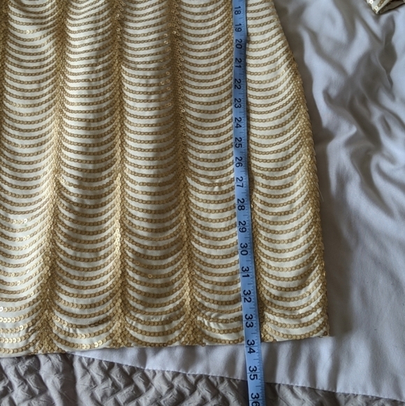[Windsor] Gold Sequin Dress Size 13 - Picture 10 of 11